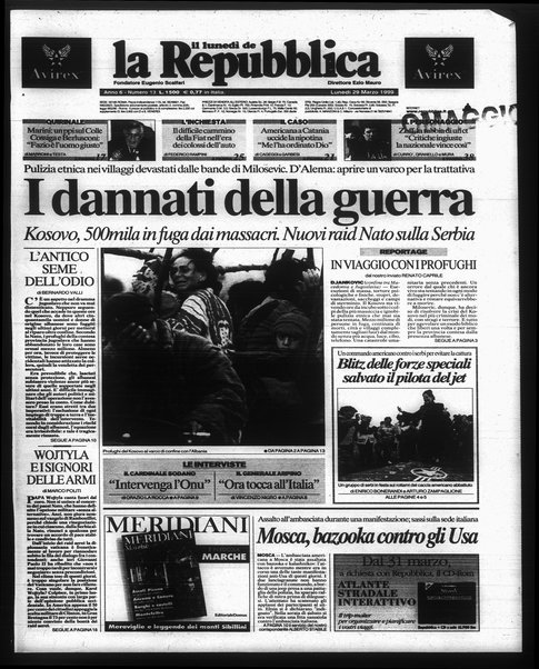 Il lunedì de La repubblica